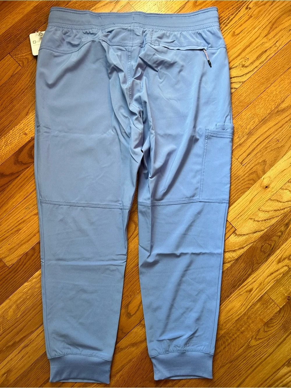 Cherokee Light Blue Men’s Jogger Scrub Pants xl short